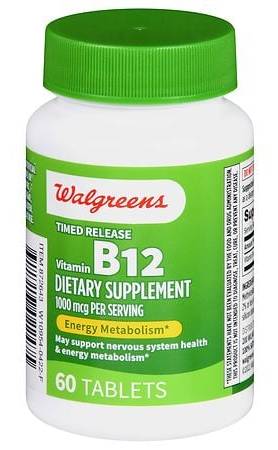 Walgreens Vitamin B12 1000 Mcg Tablets