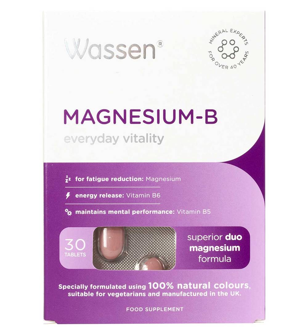 Wassen Magnesium-b 30 Tablets