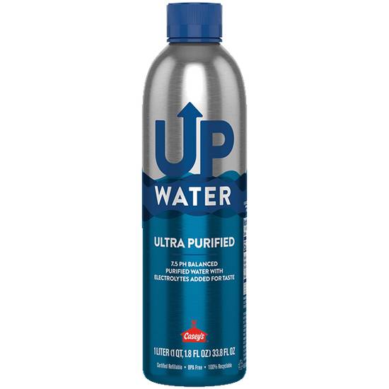 Casey's UP Water Aluminum 1 Liter