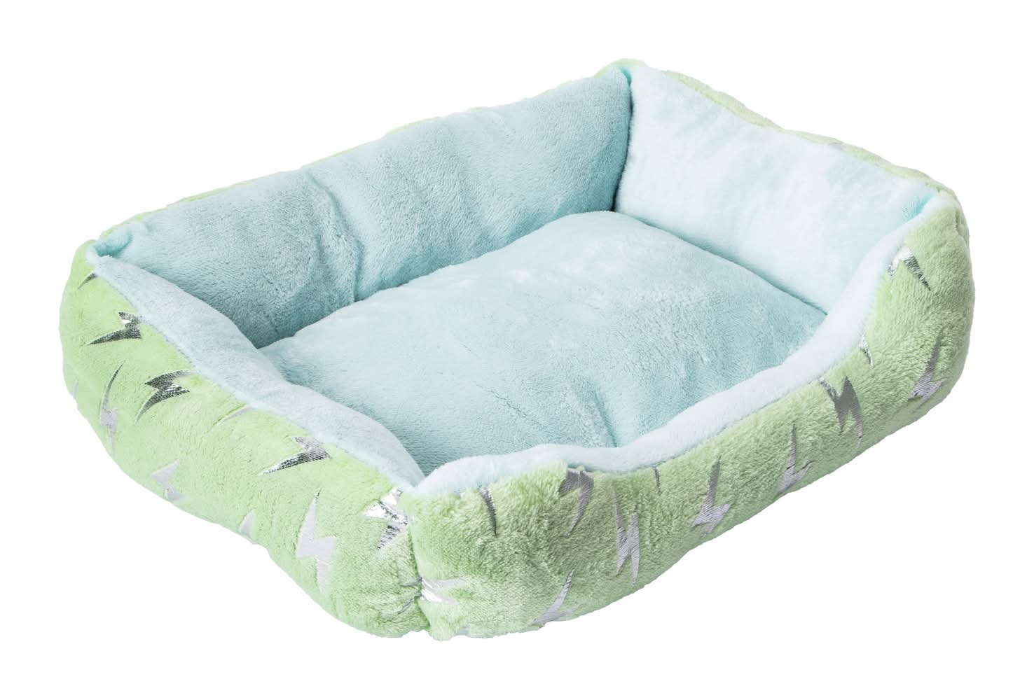 Foil Design Pet Bed For Cats & Dogs Green