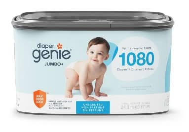 Diaper Genie Jumbo Plus Square Disposal Refill Bag, 24.3 m