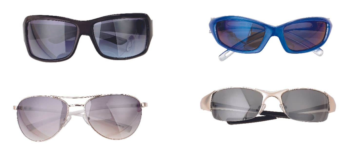 Diamond Visions Assorted Sunglasses Plastic 1 Pk