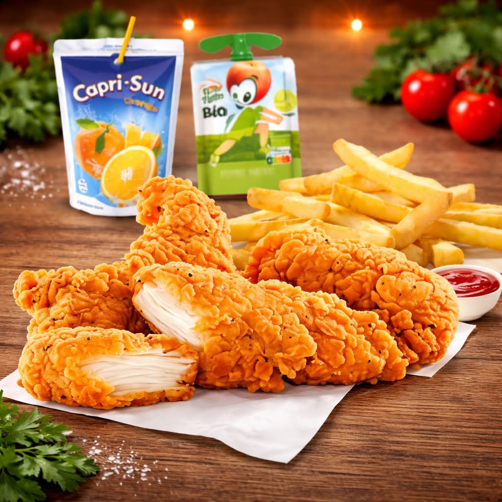 Menu Kids Tenders ❤️