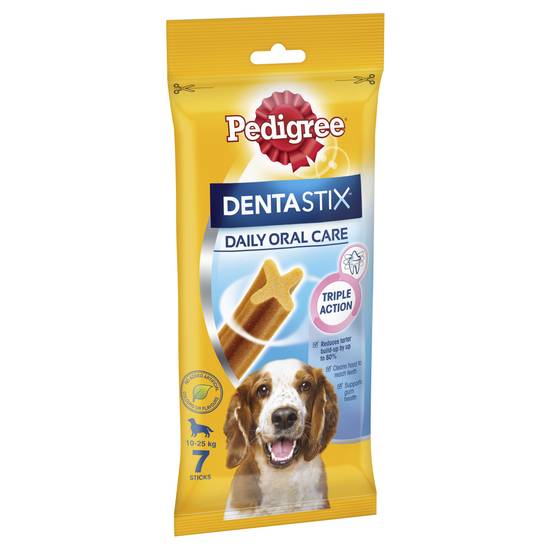 Pedigree Dentastix Medium Dog Treats Daily Oral Care Dental Chews 7 pack