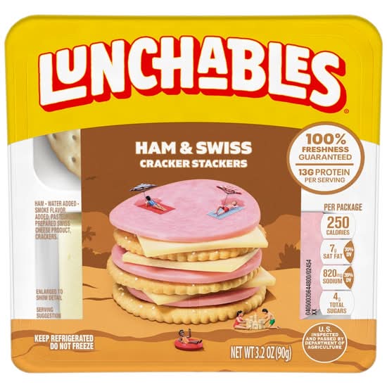 Lunchables® Ham & Swiss 3.2 oz