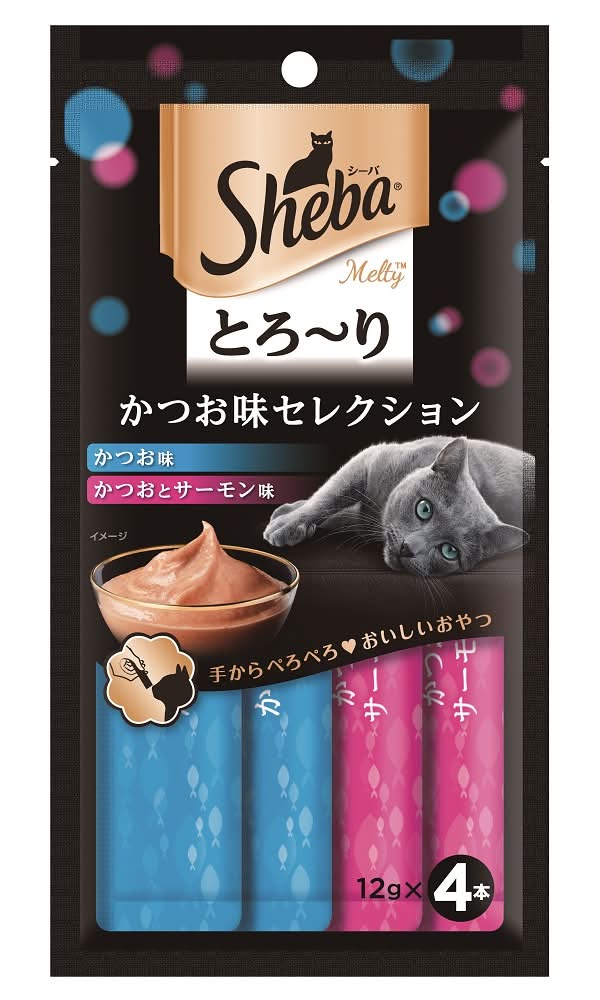 SHEBA 誘惑泥 鰹魚+鰹魚及鮭魚口味 48g <48g克 x 1 x 1Bag包>
