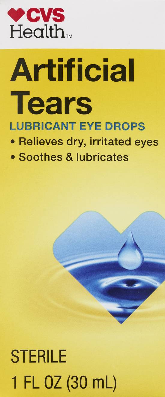 CVS Health Artificial Tears Lubricant Eye Drops