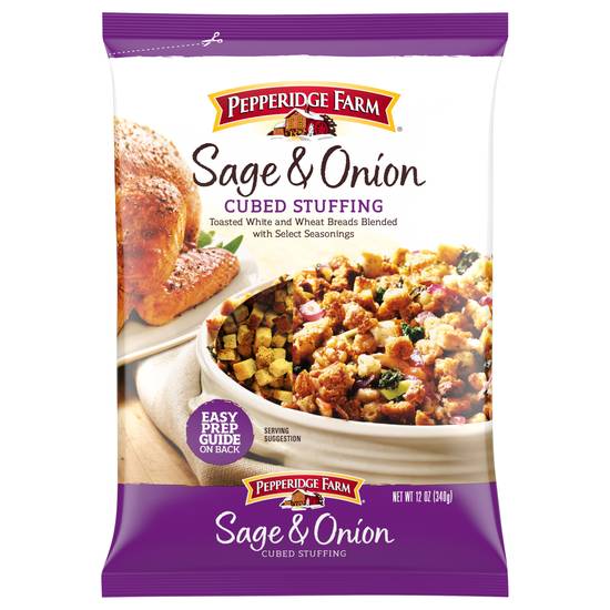 Pepperidge Farm Sage & Onion Cubed Stuffing (12 oz)