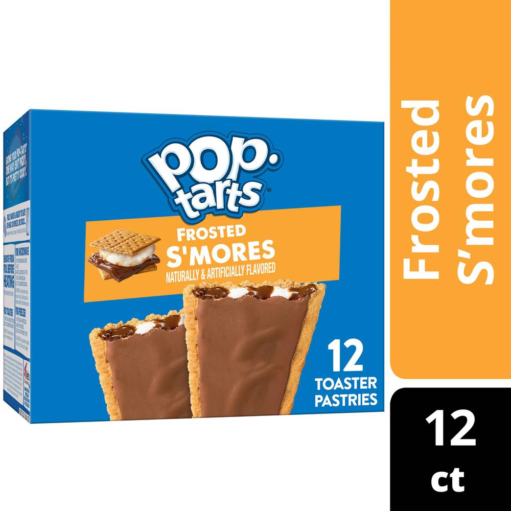 Pop-Tarts Frosted Toaster Pastries, S'mores (20.3 oz, 12 ct)
