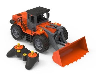 Driven by Battat Medium Toy Construction Truck With Remote Control