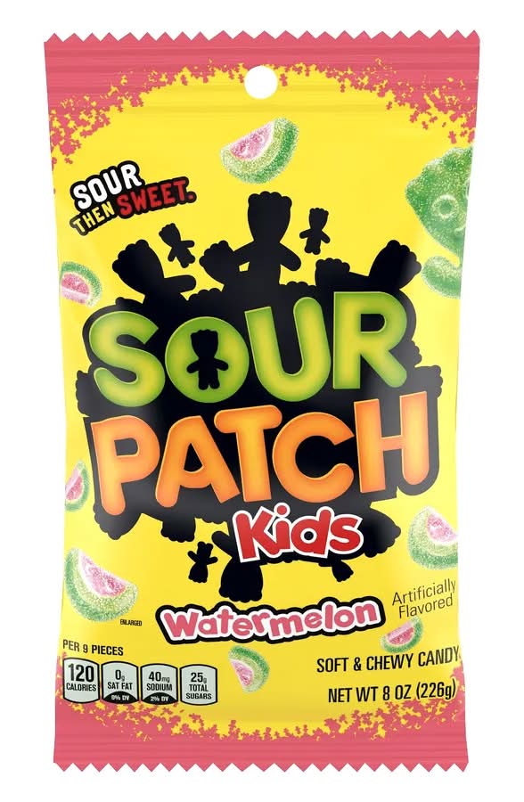 Sour Patch Kids Watermelon Soft and Chewy Candy