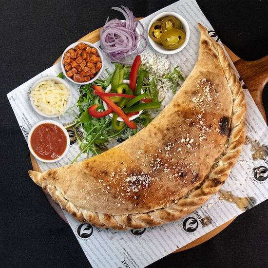 Asian Fusion Calzone