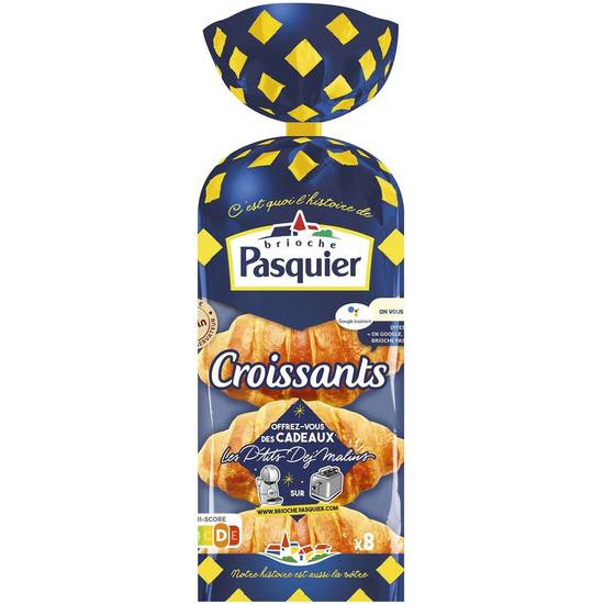 Croissants au Levain x 8 - 320g - Pasquier