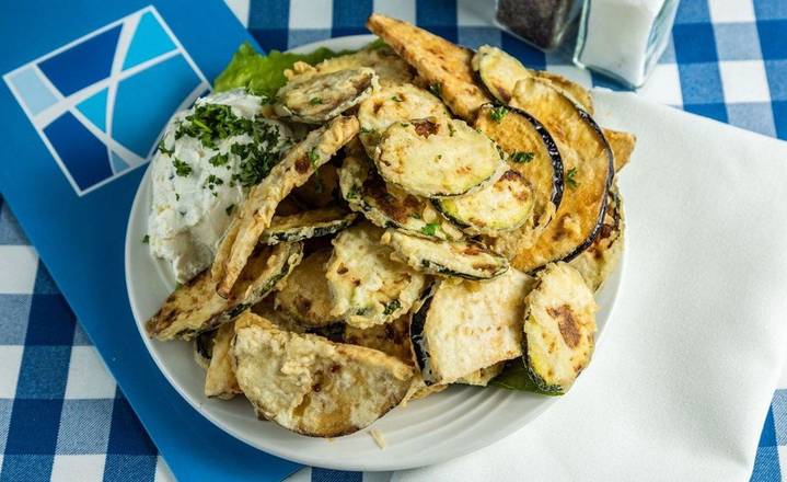 Courgettes frites / Fried Zucchini