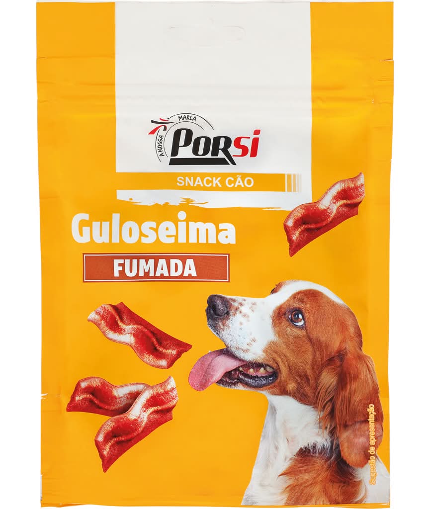 Porsi - Snack Cão Guloseima Fumada, embalagem 110g