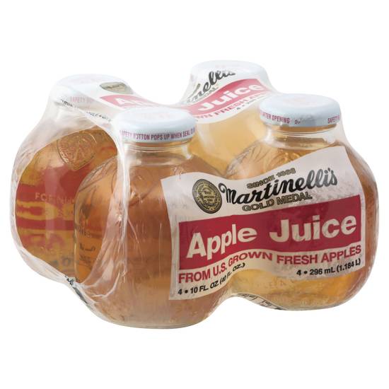 Martinelli's Apple Juice (4 ct , 10 fl oz)