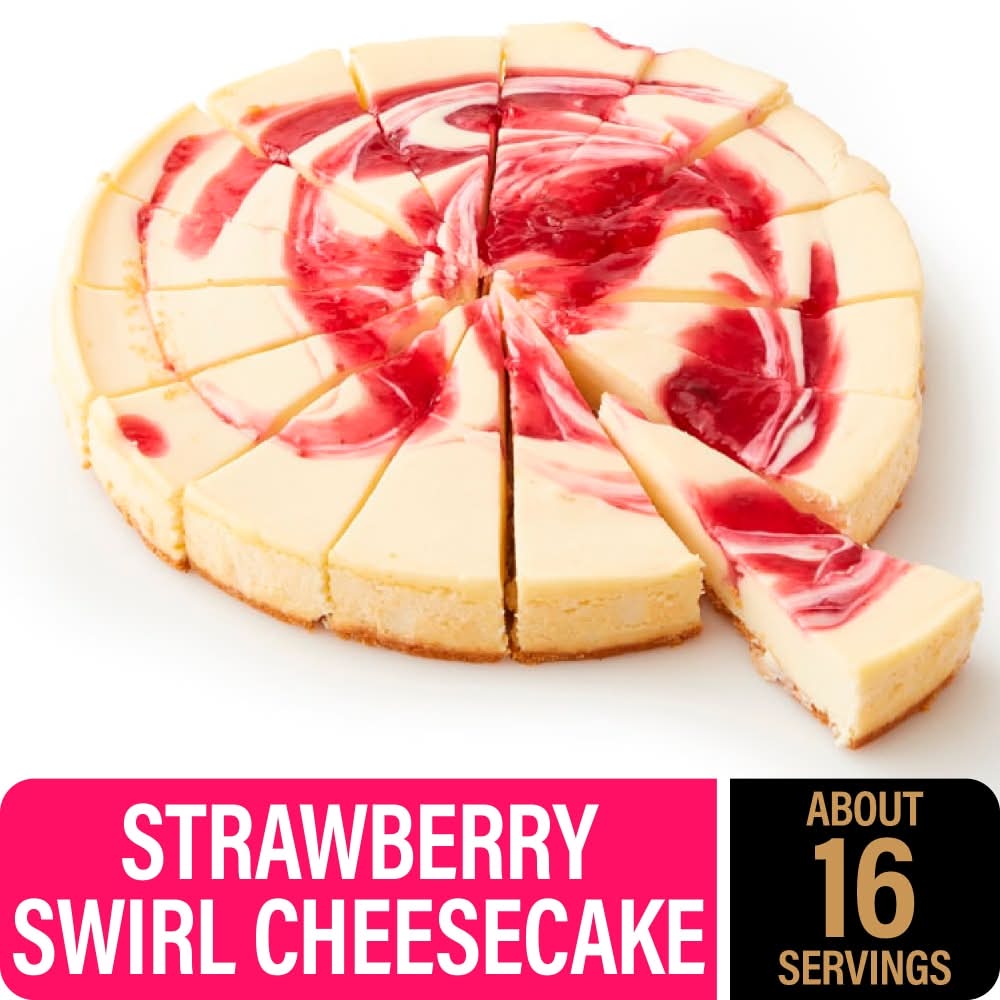 Private Selection® Strawberry Swirl Creamstyle Cheesecake