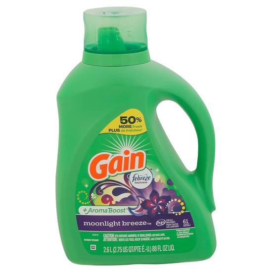 Gain + Aroma Boost Moonlight Breeze Scent Laundry Detergent