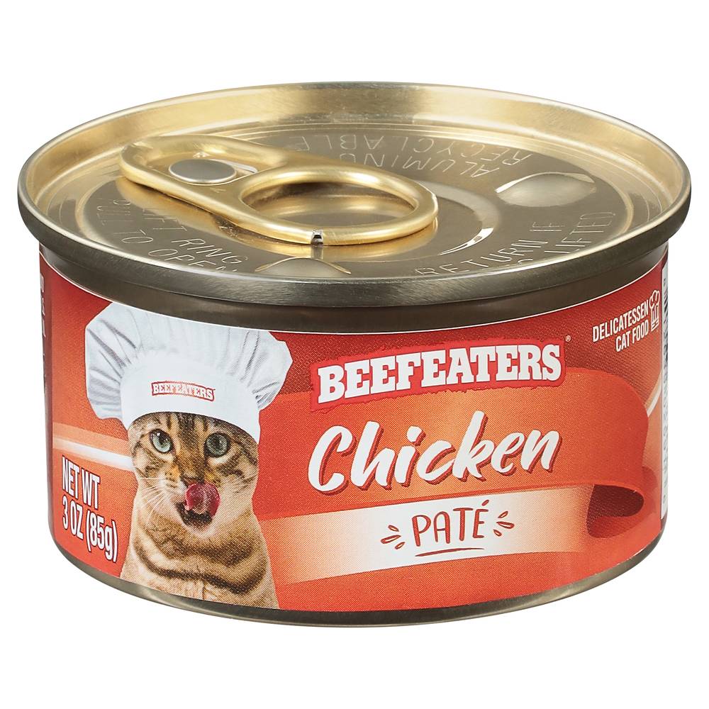 Beefeaters Pate Cat Food, Chicken (3 oz)