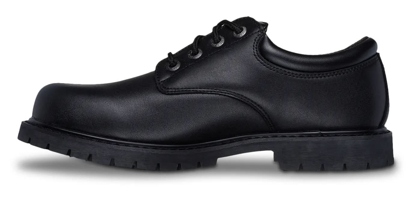 Skechers: factory scraped/distressed leather Oxford shoes Amazon.com: Skechers for Work Cottonwood Cantix : Clothing  main image 2