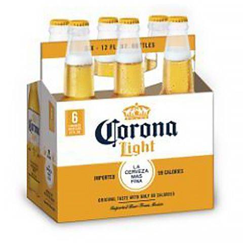 Corona Light Beer 6 Pack 12ozBottle