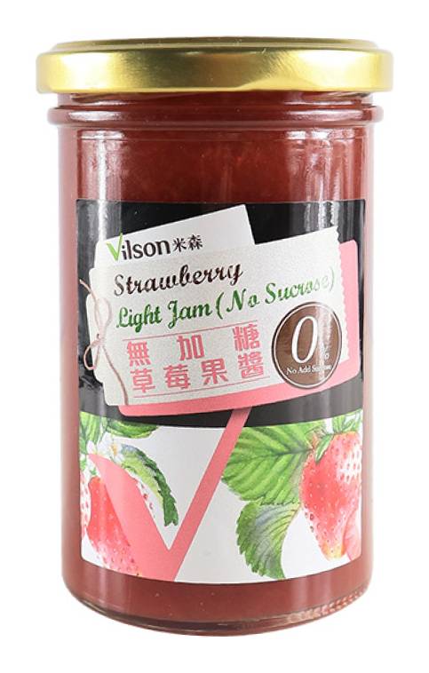 米森vilson-無加糖草莓醬(290g/瓶)