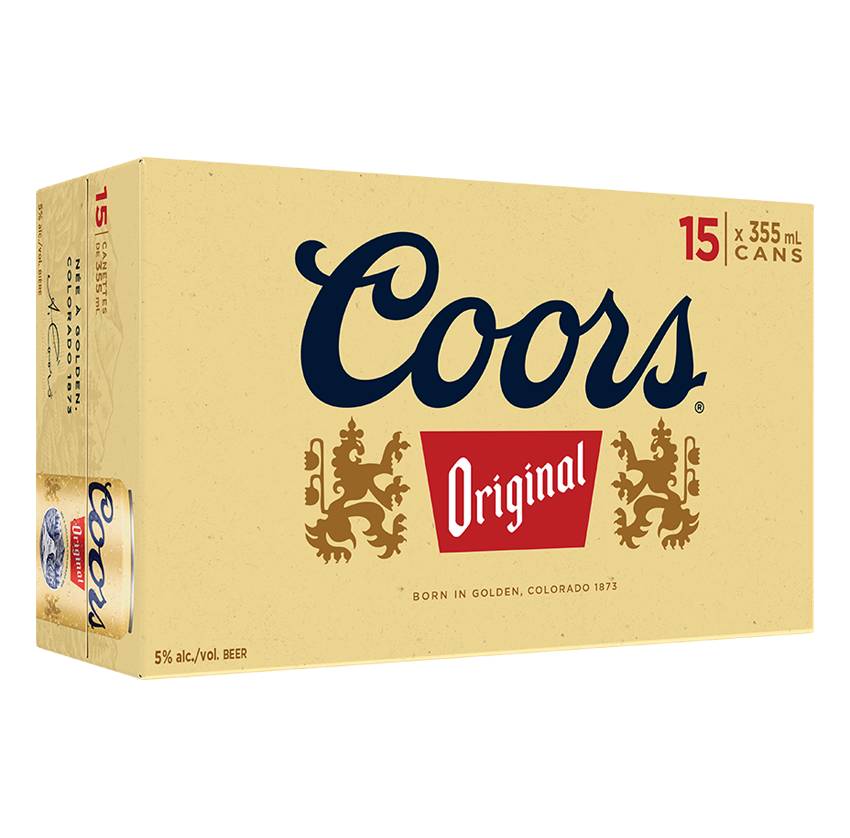 Coors Original  (15 Cans, 355ml)