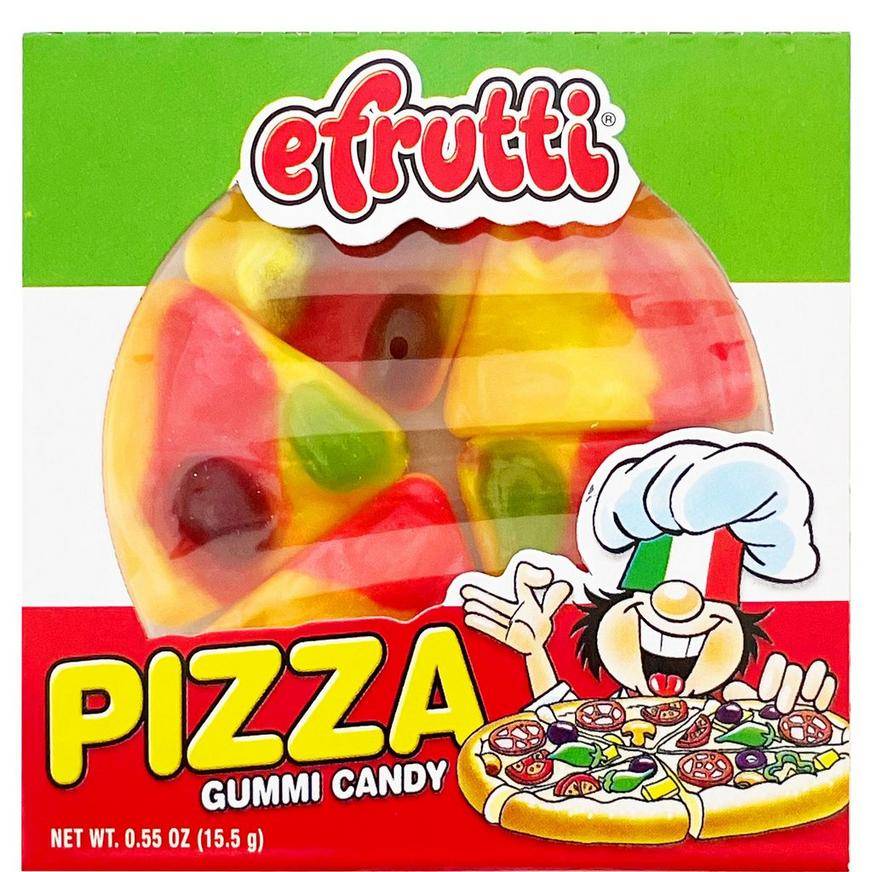 E. Frutti Gummi Pizza Gummy Candy (48x 0.55oz counts)