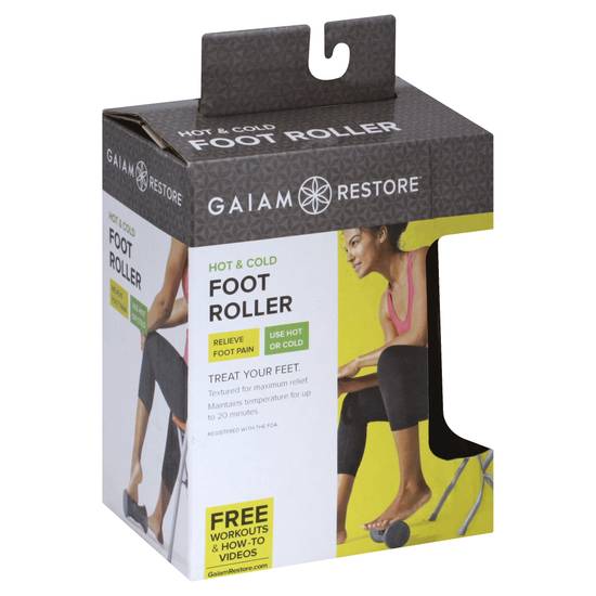 Gaiam Hot & Cold Foot Roller (1 roller)