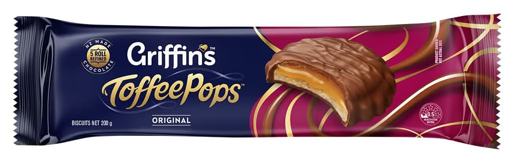 Griffin's Biscuits Toffee Pops 200g
