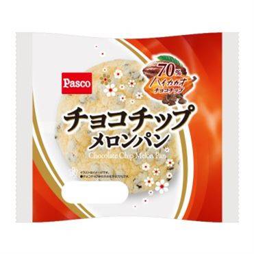 パスコ チョコチップメロンパン (x 1)