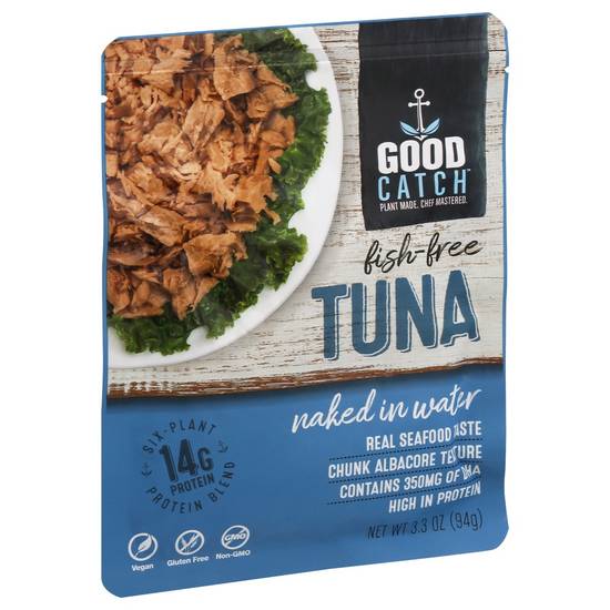 Fish-Free Tuna in Water Good Catch 3.3 oz