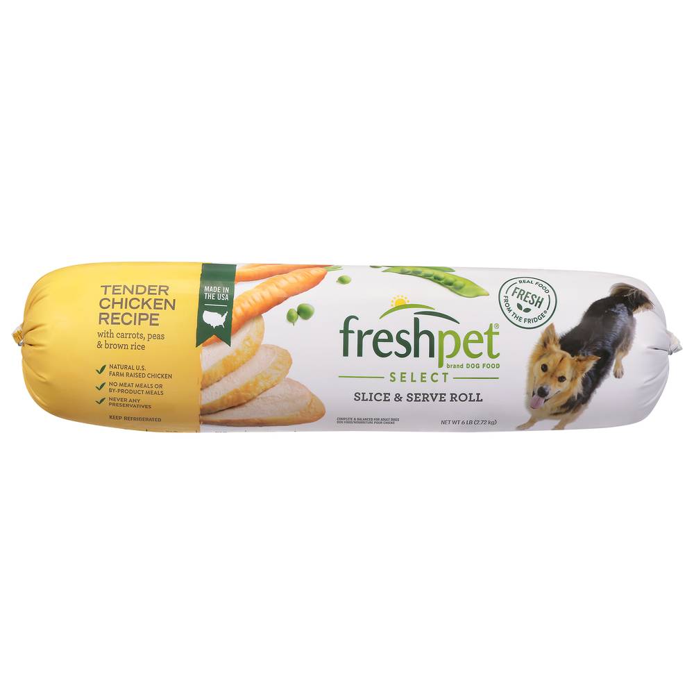 Freshpet Select Tender Chicken Recipe Wet Dog Food