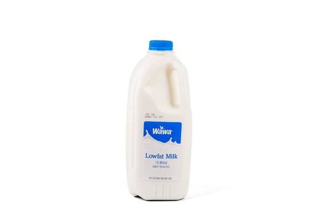 Wawa Low Fat Milk 1% 1/2 Gallon
