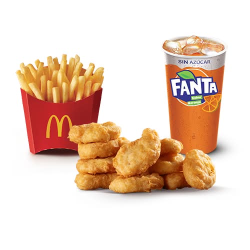 McTrio mediano McNuggets 10 pzas