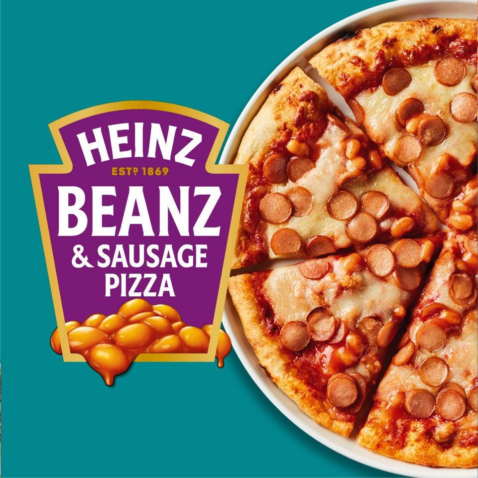Heinz Beanz & Sausage Pizza