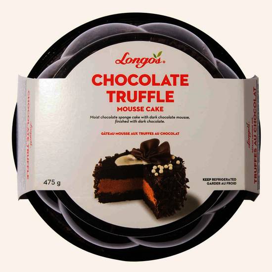 Longo's 5" Choc Truffle Mousse Cake (475g)