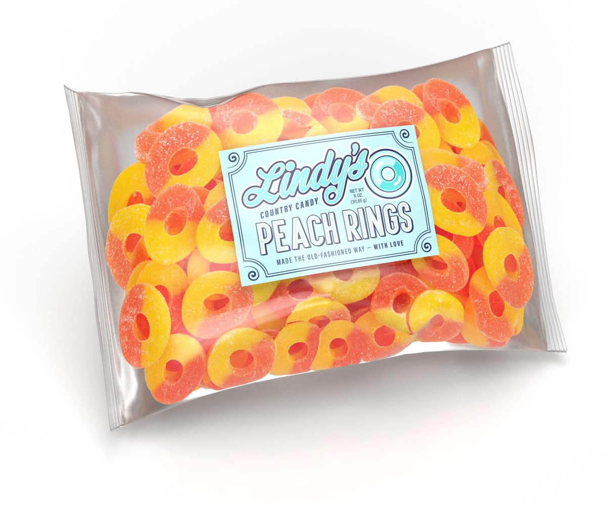 Lindy's Peach Gummi Snacks