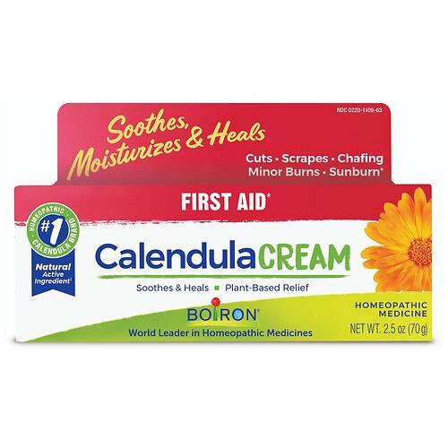 Boiron Calendula Homeopathic First Aid Cream Unscented - 2.5 oz