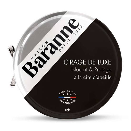 Cirage de luxe - Noir 75ml BARANNE