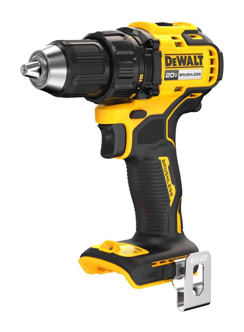 DEWALT 1/2-in Keyless Brushless Cordless Drill Charger Not Included