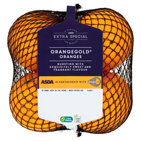 ASDA Extra Special Orange Gold 4 Oranges