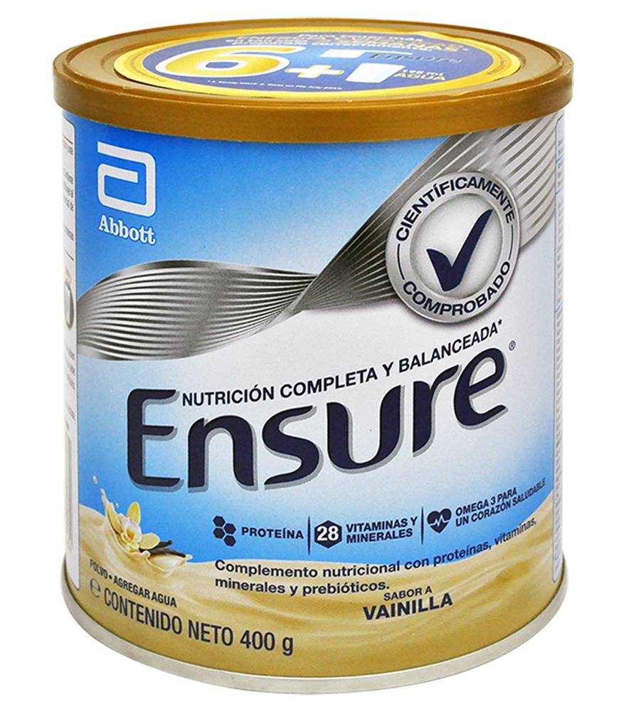 Ensure POLVO VAINILL LATA*400G