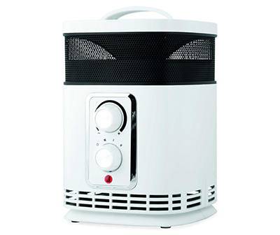 Climate Keeper 360° Surround Ceramic Heater, White