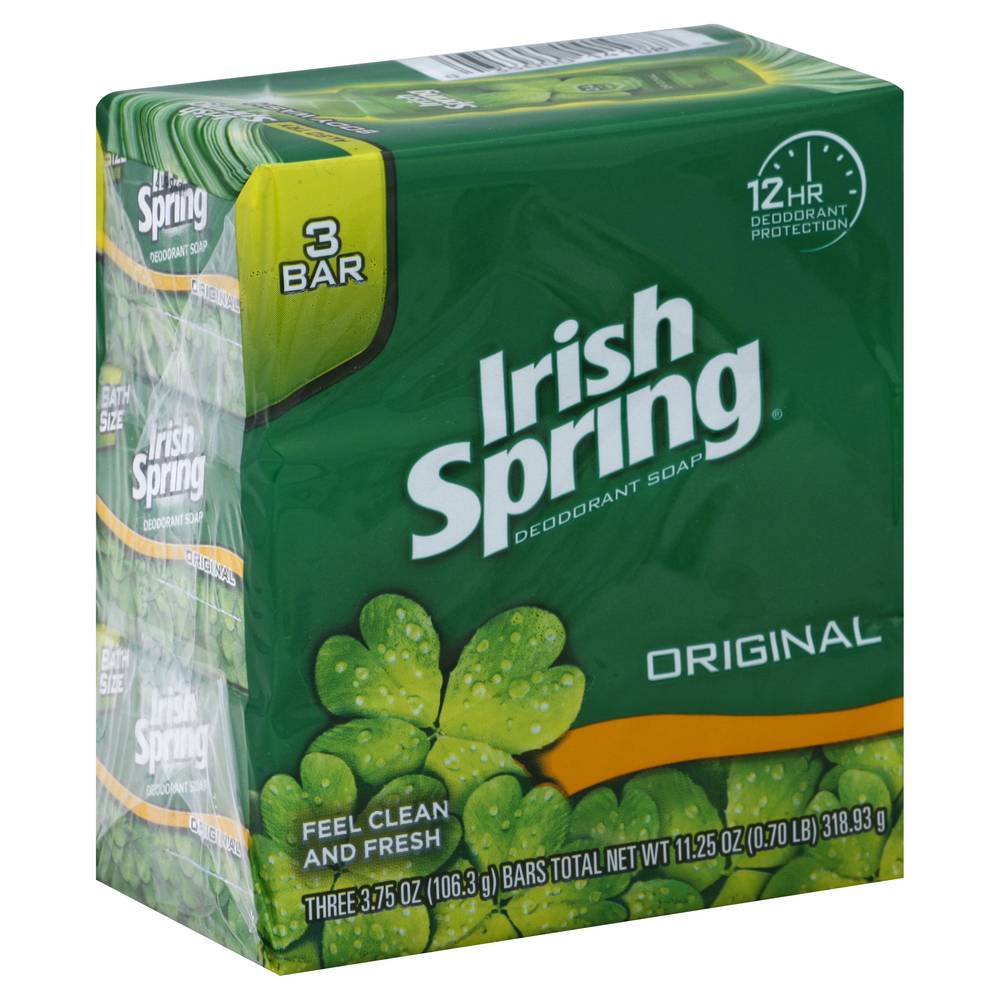 Irish Spring Original Clean Soap Bars