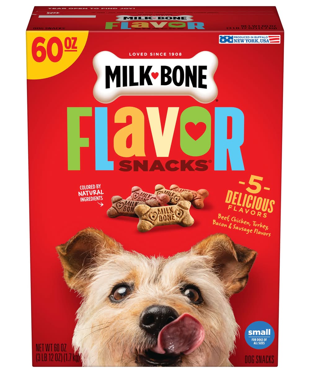 Milk-Bone Small Flavor Snacks For All Size Dogs (60 oz)