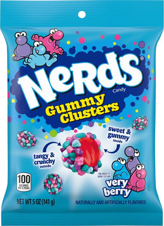 Nerds Very Berry Gummy Clusters Candy