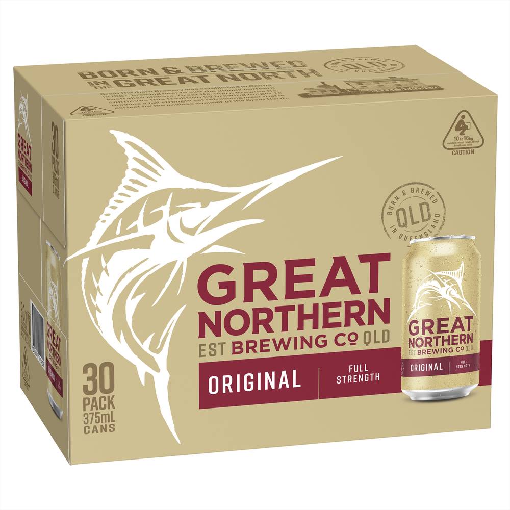 Great Northern Original Lager Block 375mL X 30 pack