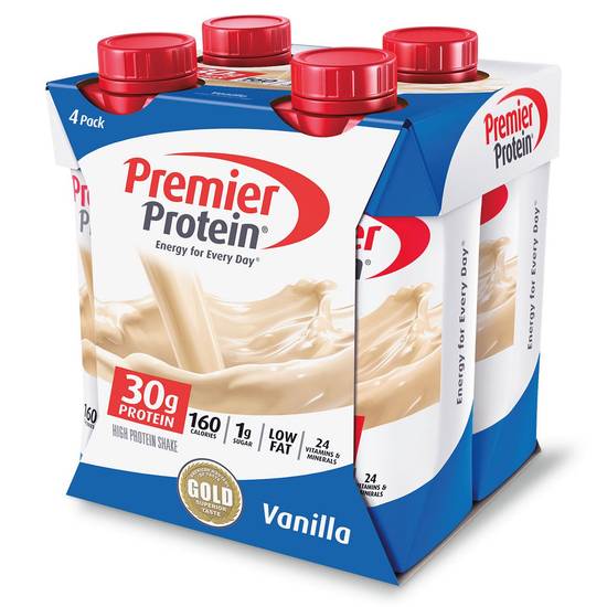 Premier Protein Drink Vanilla (11 oz x 4 ct)