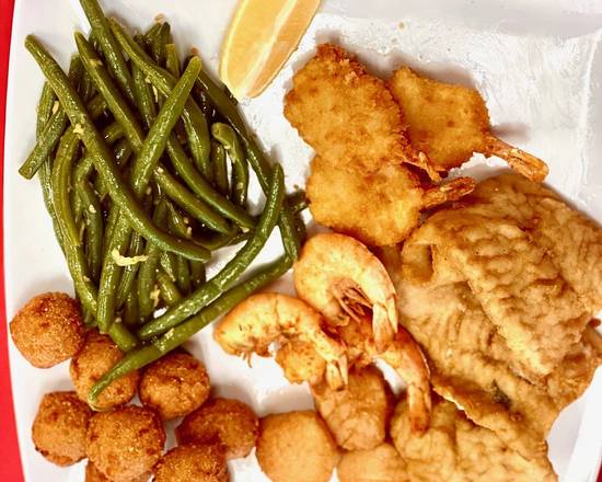 Seafood Combo Platter (Fried)